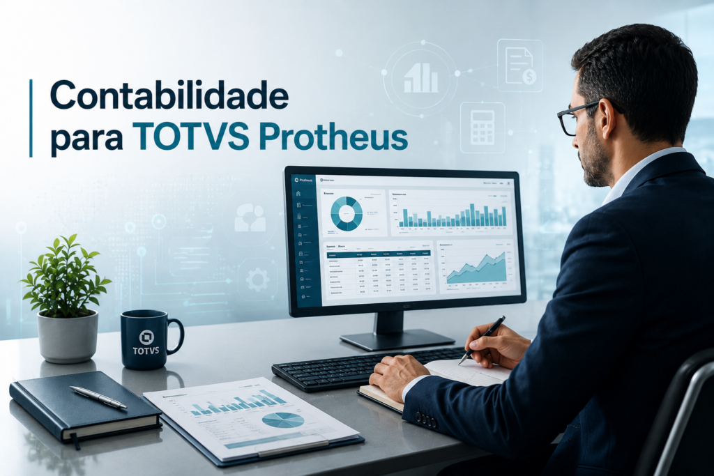 Contabilidade especializada para empresas que utilizam TOTVS Protheus