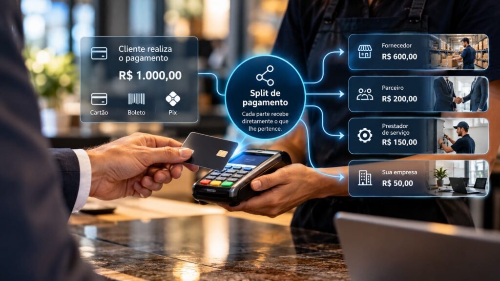Split de pagamentos: transparência, governança e eficiência financeira